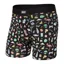 Saxx Mens Daytripper Boxer Brief Funbits Black
